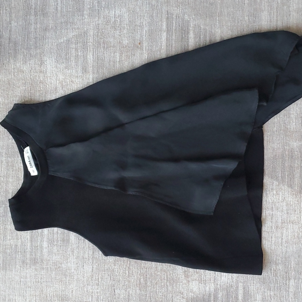 Zara knit crop, Size Small